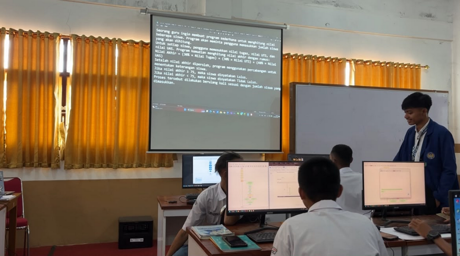 Pengajaran Siswa Dengan Software Flowgorithm