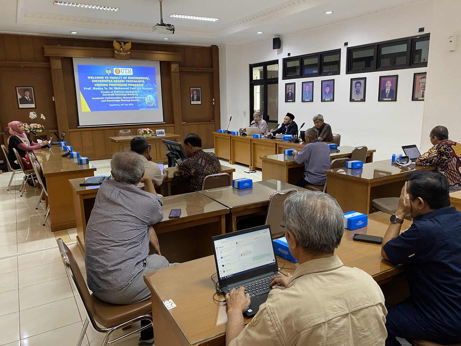 Fakultas Teknik UNY Sambut Visiting Professor dari UTM
