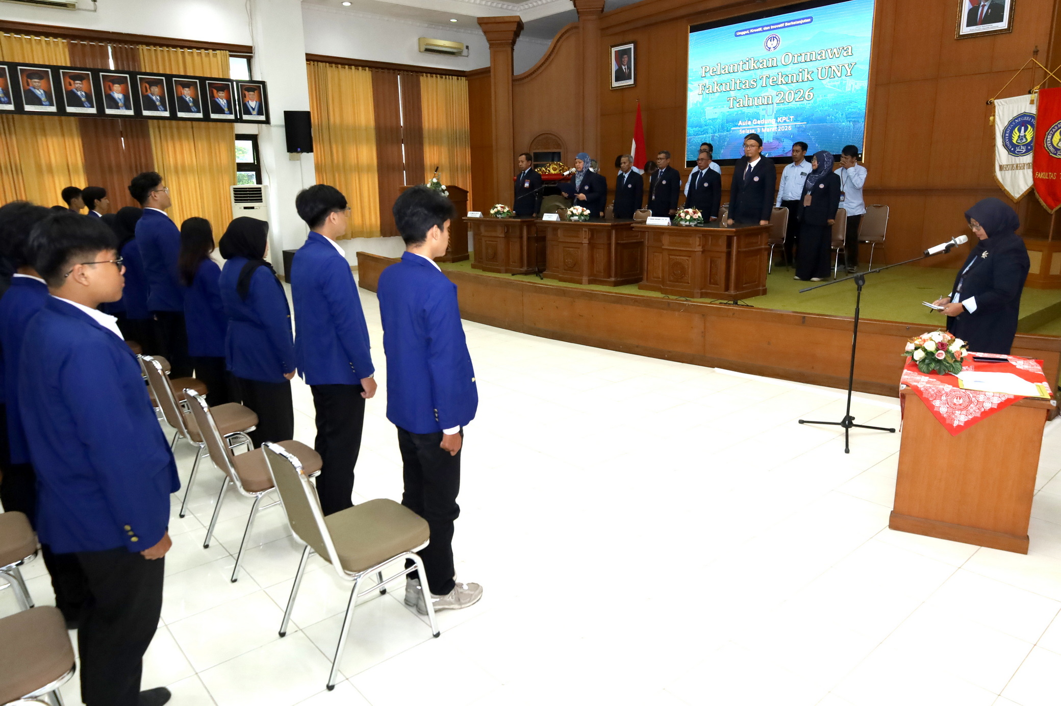 Pelantikan Ormawa FT UNY 