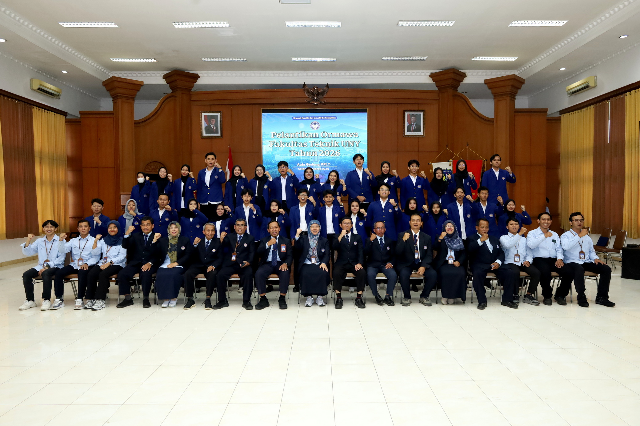 Pelantikan Ormawa FT UNY 