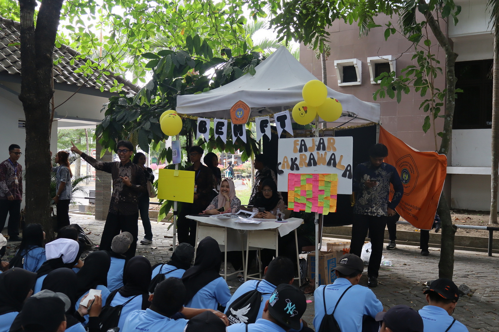 Ajang Kenali Potensi, Open House Ormawa FT UNY 2026 Sukses Tarik Perhatian Mahasiswa Baru