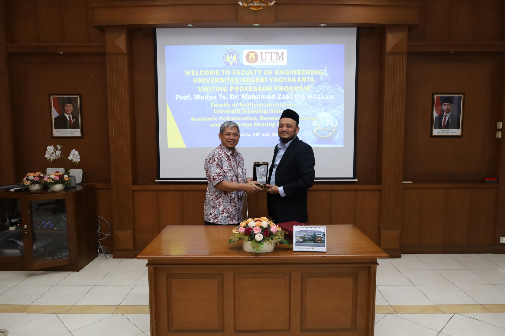 Fakultas Teknik UNY Sambut Visiting Professor dari UTM