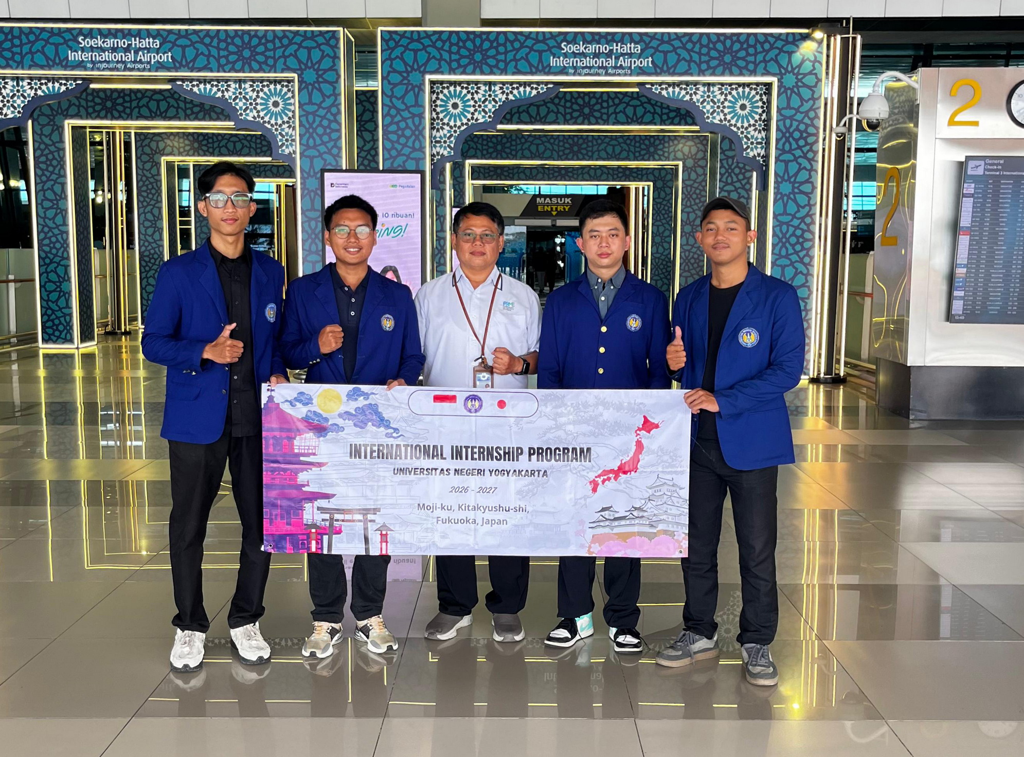  4 Mahasiswa FT UNY Siap Magang Satu Tahun di Industri Jepang.