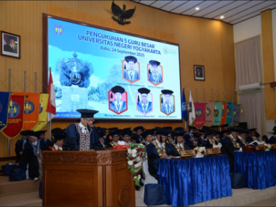 Inauguration of UNY Electrical Engineering Education Professor, Prof. Dr. phil. Ir. Didik Hariyanto, S.Pd.T., M.T., Emphasizes the Importance of VR and AR in Learning