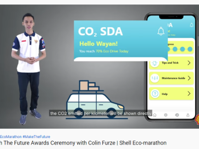 Garuda UNY Team Raih Juara 3 di Dunia dalam Event Digital Literacy Award 2021 Virtual League Shell Eco-Marathon