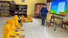 Sosialisasi Bahaya Listrik Saat Banjir untuk Siswa SD Negeri Marlempang Aceh Tamiang